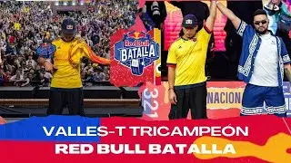 Valles-T tricampeón de #redbullbatalla colombia