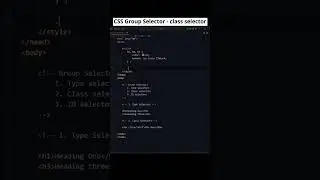 Learn CSS Class Selectors: Real-World Example Tutorial! #csstutorial #codewithmayur