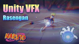 Naruto Rasengan VFX showcase 2022 | Naruto Rasengan with Unity #GameVFX #particle system #shorts