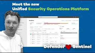I used the new Microsoft Unified Security Operations Platform, it is amazing!