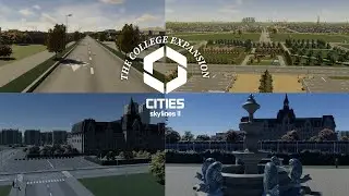 A College Town Expansion / New Hampshire Part 4 / Lets Play Cities Skylines 2