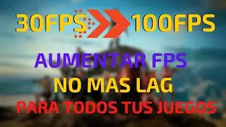 Boost/Increase your FPS & Fix LAG in ALL Games (2020)