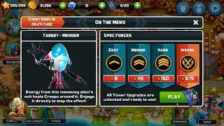 On The Mend - Alien Creeps TD - Easy - Medium - Hard - Insane