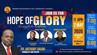 “Signed, Sealed, Delivered“ | Pastor Anthony Baugh | May 2, 2026