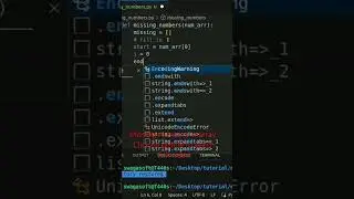 Missing number in array #algortihm #leetcodequestionandanswers #dsa #softwareengineer