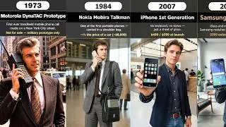 Mobile Phone Evolution: From 1973 to 2200 with Prices