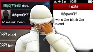OPPY Crew Leader Calls Me Out For A 1v1 And Gets Destroyed In GTA 5 Online (Made Her Leave)