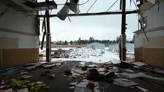 Burton Elementary School Demolition 2023