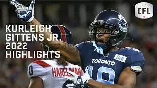 Kurleigh Gittens Jr 2022 CFL Highlights