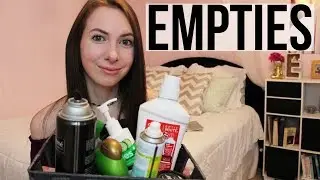 Empties/Products I've Used Up!