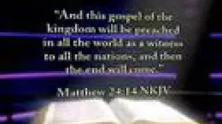 GOD SECOND COMING EVENTS (Part 1)