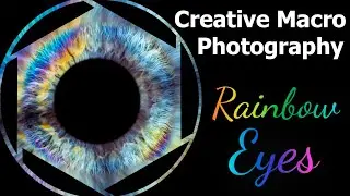 Macro Photography Idea - Rainbow Eyes in-Camera (No Photoshop!)