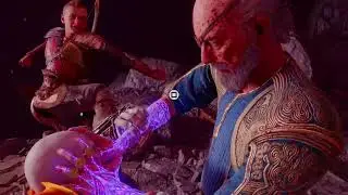 Kratos, Atreus y Freya vs Odín con música de Dream on (60fps)