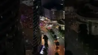 Leni - Kiko Meeting de Avanci @ Ayala Avenue Makati/ Night VIEW! 