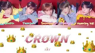 TXT (투모로우바이투게더) - CROWN (Color Coded Lyrics|ПЕРЕВОД НА РУССКИЙ|КИРИЛЛИЗАЦИЯ) FF2COLORCODED