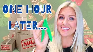 EVERYTHING I listed SOLD within 1 hour!