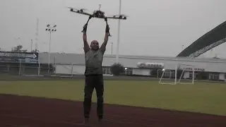 Building of a Giant Octacopter OFM GQuad 8 Octa