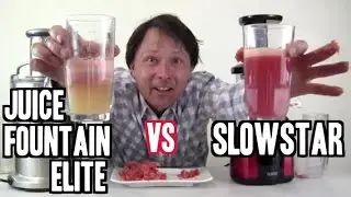 Breville Juice Fountain Elite vs Slowstar Juicer Review: Fresh Tomato Paste Recipe