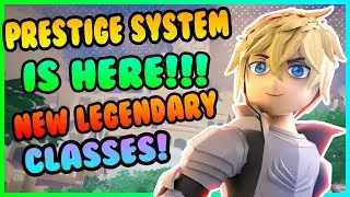 BEST WORLD ZERO UPDATE YET!!! New Prestige System and Legendary Classes! [ Roblox ]