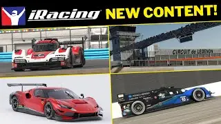 iRacing HUGE Content Update For 2023 Season 4!
