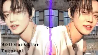 • Soft hdr/dark colouring tutorial • CapCut • htpsrosé •