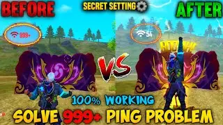 How To Solve High Ping Problem High Ping solution Freefire