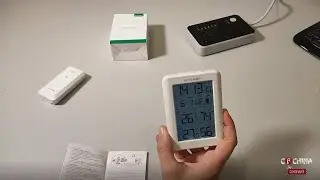 BlitzWolf® BW-TM01 Weather Station - Greek unboxing
