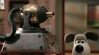 A close shave backwards #wallaceandgromit