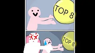 I almost reached Top 8 But Robot.....