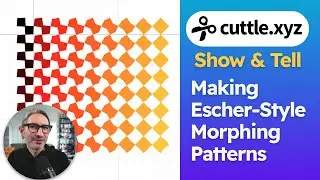 Show and Tell: Making Escher-Style Morphing Patterns in Cuttle