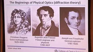 4 - 2018 Winter School: Image Science, Tissue Optics & Biomedical Imaging, and Biosensing