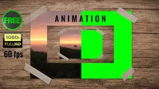Green Screen - Animated Zoom In and Zoom Out - Full HD