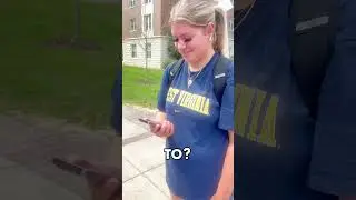 “what song are you listening to?” part 2 | #college #publicinterview