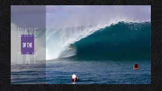 Wave of the Day: Matahi Drollet, Barreled at Teahupoo, April 29