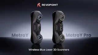 Revopoint MetroY & MetroY Pro - Wireless Blue Laser 3D Scanners