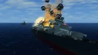 The Sinking Of The Japanese Battleship The Nagato | Fall Of The Rising Sun Silent Hunter 4