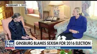 Ginsburg  'Macho Atmosphere' & 'Sexism' Hurt Clinton in 2016 Election