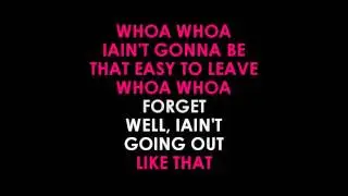 Sam Hunt   Make You Miss Me   karaoke