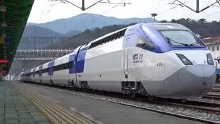 [2017.01.17]원강선 KTX 409호기, 마산역 출발