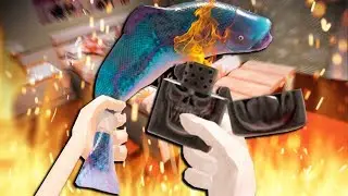 Destroying Things in VR for Charity 