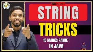 String in Java in computer | String in One Shot | String in Java class 10 icse 