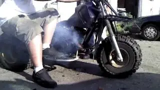 Firing the Polaris Scrambler 250R/ES