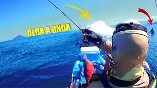 QUASE SOFREMOS UM ACIDENTE NO MAR | Pescaria de Caiaque.