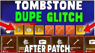 (BROKEN) NEW TOMBSTONE DUPE GLITCH AFTER PATCH IN MW3 ZOMBIES! UNLIMITED MONEY/RARE ITEMS GLITCH!