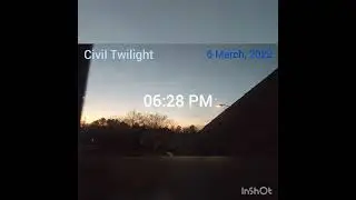 Twilight Phases Time-lapse