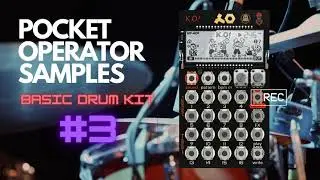 POCKET OPERATOR KO-33 Basic Drum Kit #3 Sample
