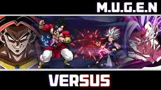 Gohan Beast VS Super Broly (SSJ4) - Dragon Ball Super Mugen