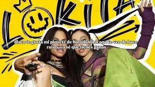 Natti natasha ft María becerra _ Lokita (letra oficial)