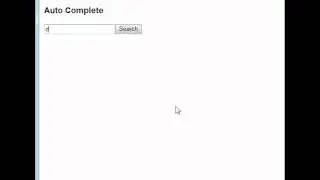 Search for ASP NET auto complete