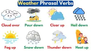 Weather Phrasal Verbs With Meaning & Examples | Phrasal Verbs English Vocabulary